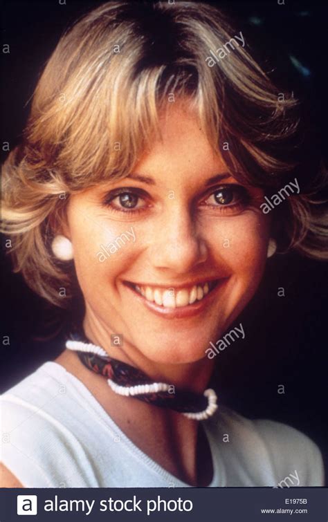 Olivia Newton John British Born Australian Pop Singer About 1978 Stock