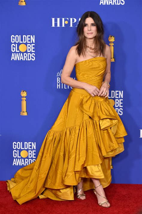 Sandra Bullock At 77th Annual Golden Globe Awards In Beverly Hills 01