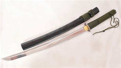 Hand Forged Tactical Wakizashi Survival Samurai Sword Wicked Swords