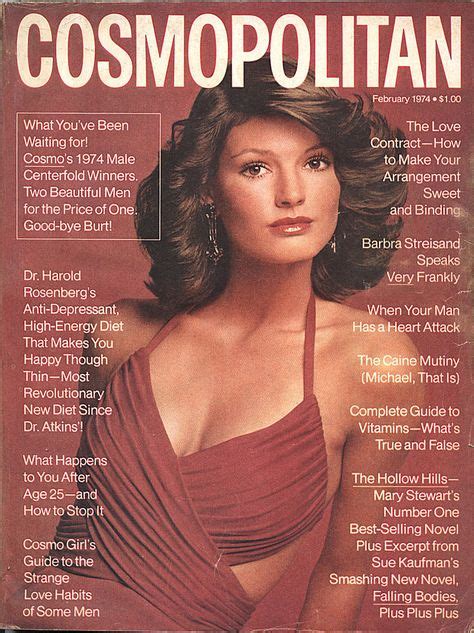Cosmopolitan Magazine Jim Brown John Davidson Centerfolds Barbara