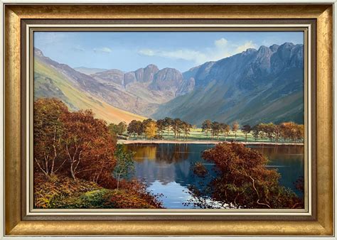 Peter Coulthard British Landscape Painting Of Glencoyne Ullswater