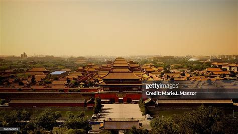 Sunrise At The Forbidden City High Res Stock Photo Getty Images