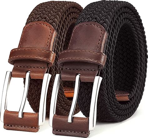 Belt Men Stretchbulliant Mens Woven Stretch Braided Belt 1 38 Buy
