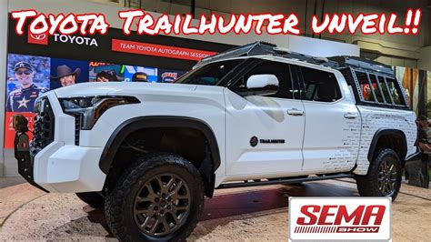 Toyota Trailhunter Tundra Factory Equipped Overland Vehicle Sema Show
