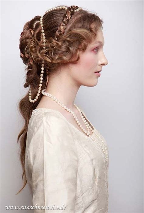 Renaissance Hairstyles Historical Hairstyles Renaissance Makeup