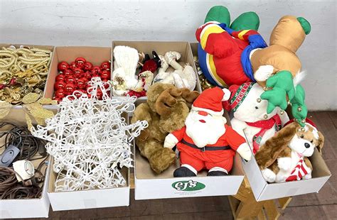 Lot  Various Christmas Decorations