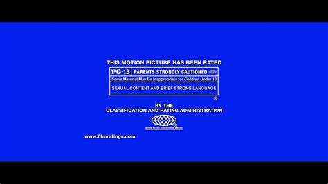 fbi warning screen mpaa rating screen pg 13 universal pictures some year 1999 youtube