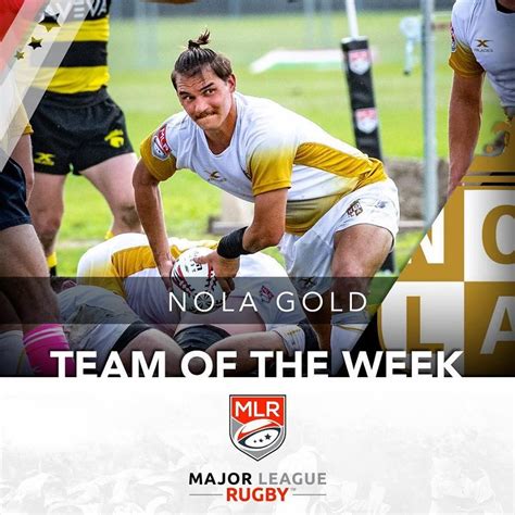 Nola Gold Named Major League Rugby Team Of The Week Nola Gold Rugby