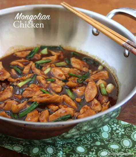 One of the more popular methods of processing the meat is to prepare borts. Mongolian Chicken - The Daring Gourmet