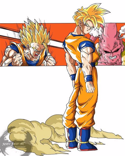 dragon ball así se ve la versión adulta de goten código espagueti