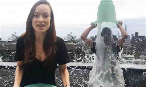 Olivia Wilde Uses Breast Milk For Als Ice Bucket