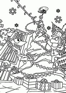 The show created by american storyboard artists dan povenmire and jeff marsh officially premiered on disney channel on 1st february, 2008. Christmas coloring pages for kids, printable free ...
