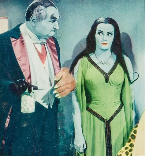 Grandpa And Lily Munster