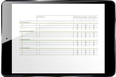 Anforderungsprofil Muster - kostenlose Vorlage