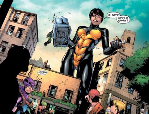 Giantess Wasp Comics Wasp Marvel