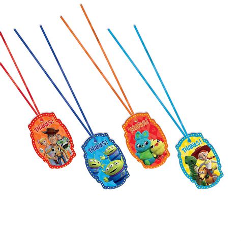 Toy Story 4 Thank You Tags 8ct Party City Canada
