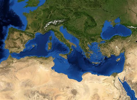 Test Interactivo Del Mar Mediterráneo Europa El Mar Mediterráneo