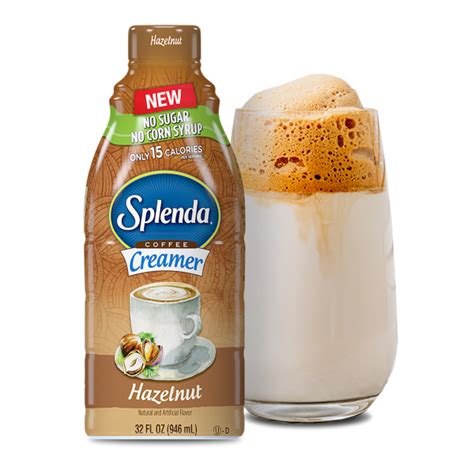 Splenda Sugar Free Coffee Creamers Only Calories Per Serving No