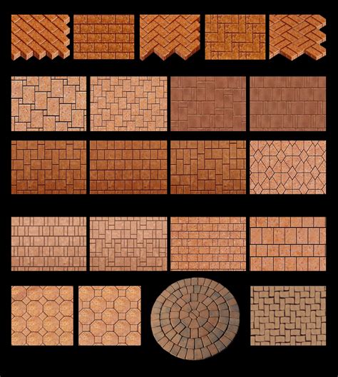 Brick Paver Patterns Houses Plans Designs Brick Paving Paver
