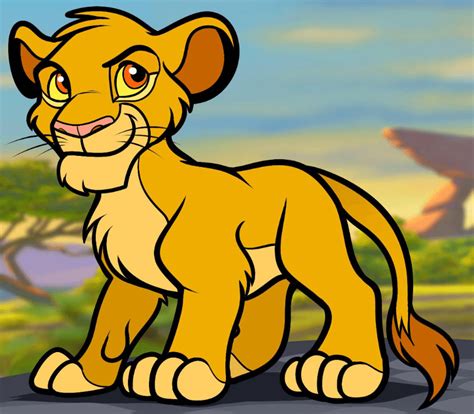 How To Draw Simba From The Lion King Easy Tutorial 9 Steps Toons Mag