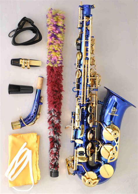 Blue And Gold Alto Saxophone Andrew Scott Music