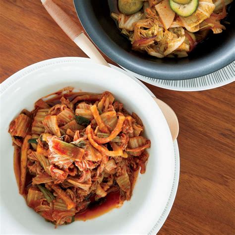 Traditional Napa Cabbage Kimchi Recipe Marja Vongerichten Jean Georges Vongerichten Food And Wine