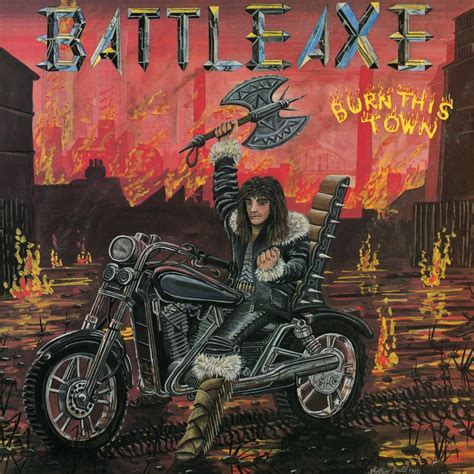Battleaxe Uk Burn This Town 1983 Lossless Vinyl Rip Worst