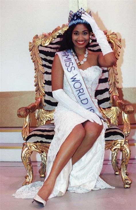 Lisa Hanna Miss Jamaica World Won The Miss World Pageant In 1993 She