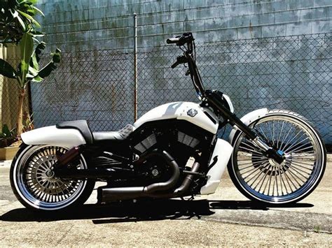 Harley Davidson V Rod With Ape Hangers