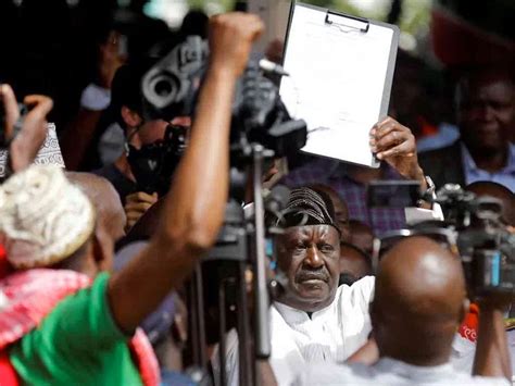 Kenya Raila Odinga Sworn In As ‘peoples President