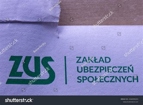 Zus National Social Insurance Company Logo Stock Photo 2266990293