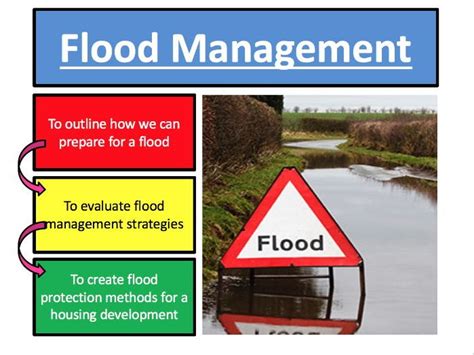 Flood Management Teaching Resources
