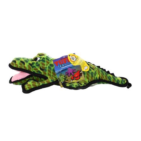 Tuffy Ocean Creature Alligator Durable Dog Toy 1020018 Blains Farm