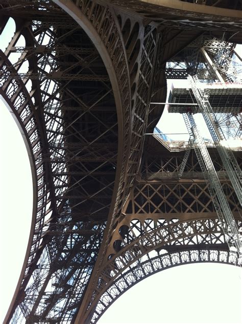 Under The Eiffel Tower I Felt Amazed And Distressed Eiffel Tower