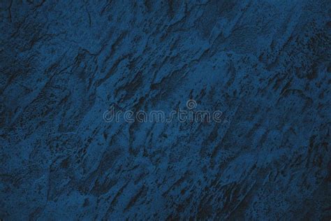 Close Up Of Abstract Dark Blue Stone Texture Stock Image Image Of