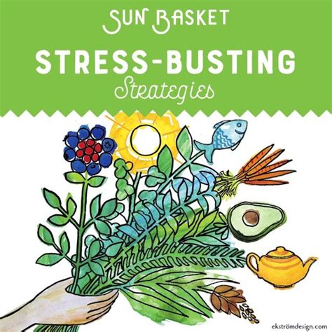 Six Stress-Busting Strategies to Keep You Sane - Sunbasket | Stress busting, Stress, Stress relief