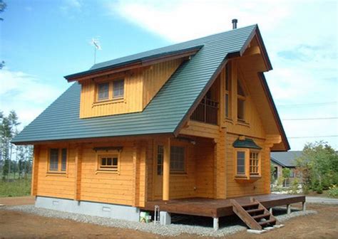 contoh model desain rumah kayu sederhana dirumahkucom
