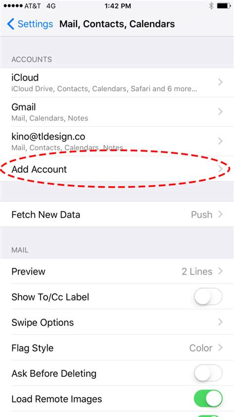 How to set up your email address in Mail for iPhone or iPad - Porkbun