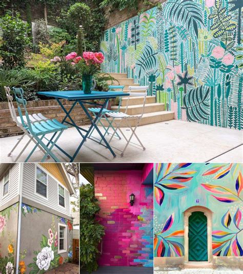 Diy Outdoor Wall Mural Ideas