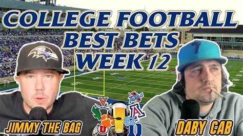 Ncaa Football Week 12 Best Bets And Predictions With Daby Cab 111623 Duke Vs Virginia And