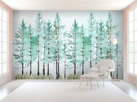 Peel And Stick Removable Nature Wallpaper Self Adhesive