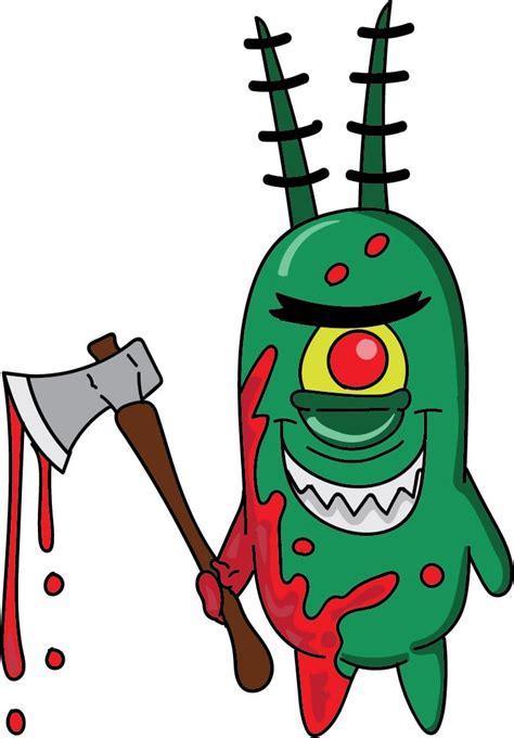 Evil Plankton Adobeillustrator