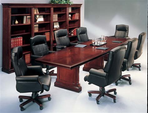 We manufacture different types of conference rooms that suit the style of your company and budget. Hampton Traditional Conference Table - 8, 10, or 12 ft ...