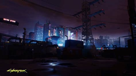 Night Time In Night City In Cyberpunk 2077 Looks So Cool Xboxone