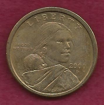 Are you abundant in all areas of your life? US $1 Dollar 2000 D - Sacagawea Coin - For Sale, Buy Now ...