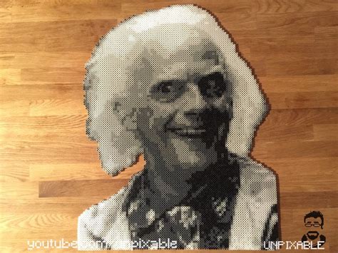 Doc Brown Artkal Pixel Art By On