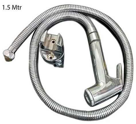 Silver Stainless Steel Shower Tube Dimension Size 1 5 Mtr At Rs 269