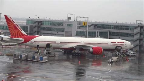Air India Boeing 777 At Terminal 4 Jfk By Jonfromqueens Youtube