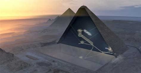Scientists Just Discovered Evidence Of A Hidden Chamber In The Great Pyramid Of Giza