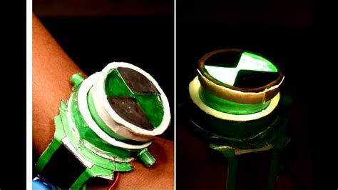 Ben 10 Alien Force Omnitrix With Paper Glowing How To Make